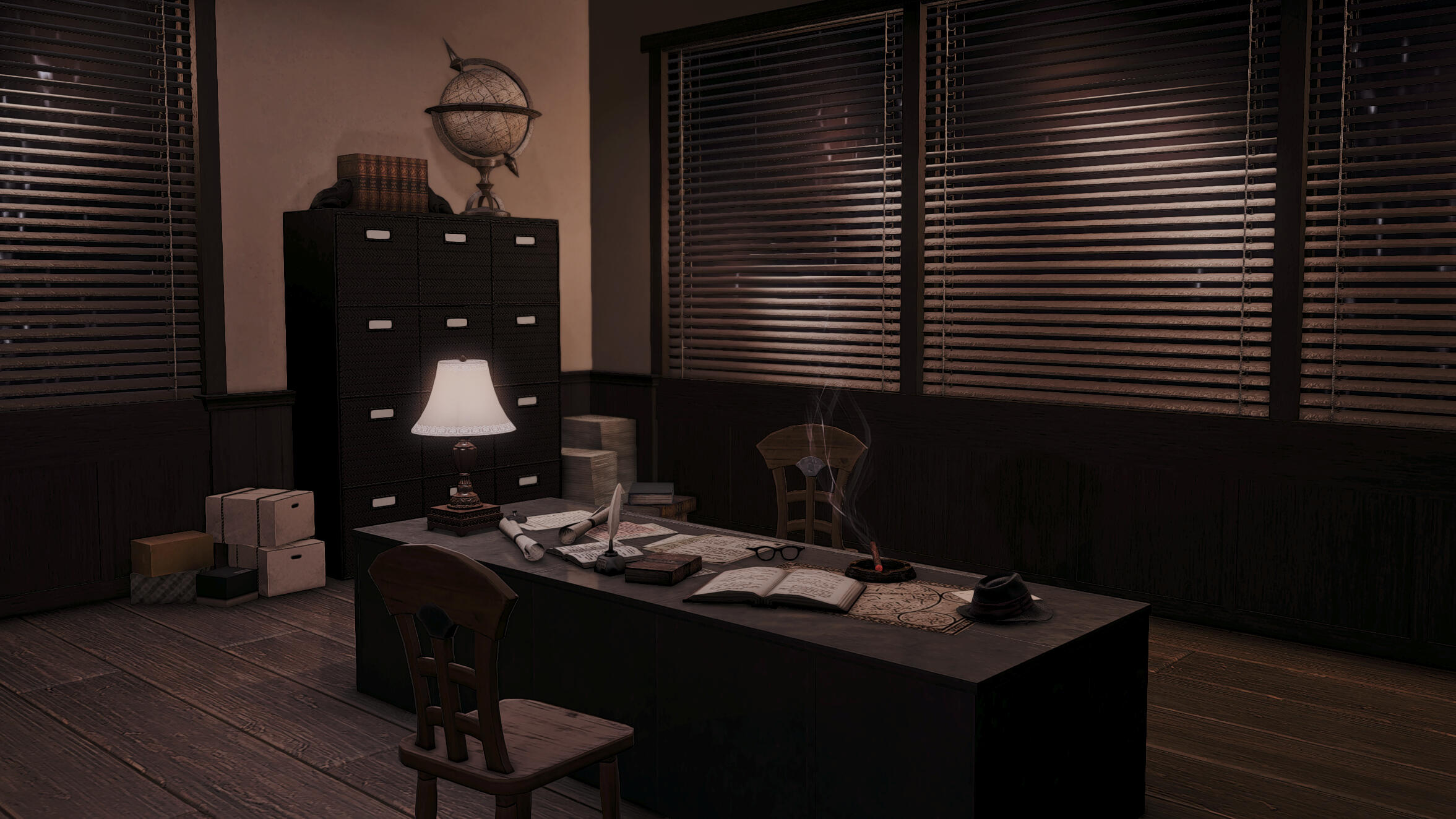 Film Noir Detective Office (Small)