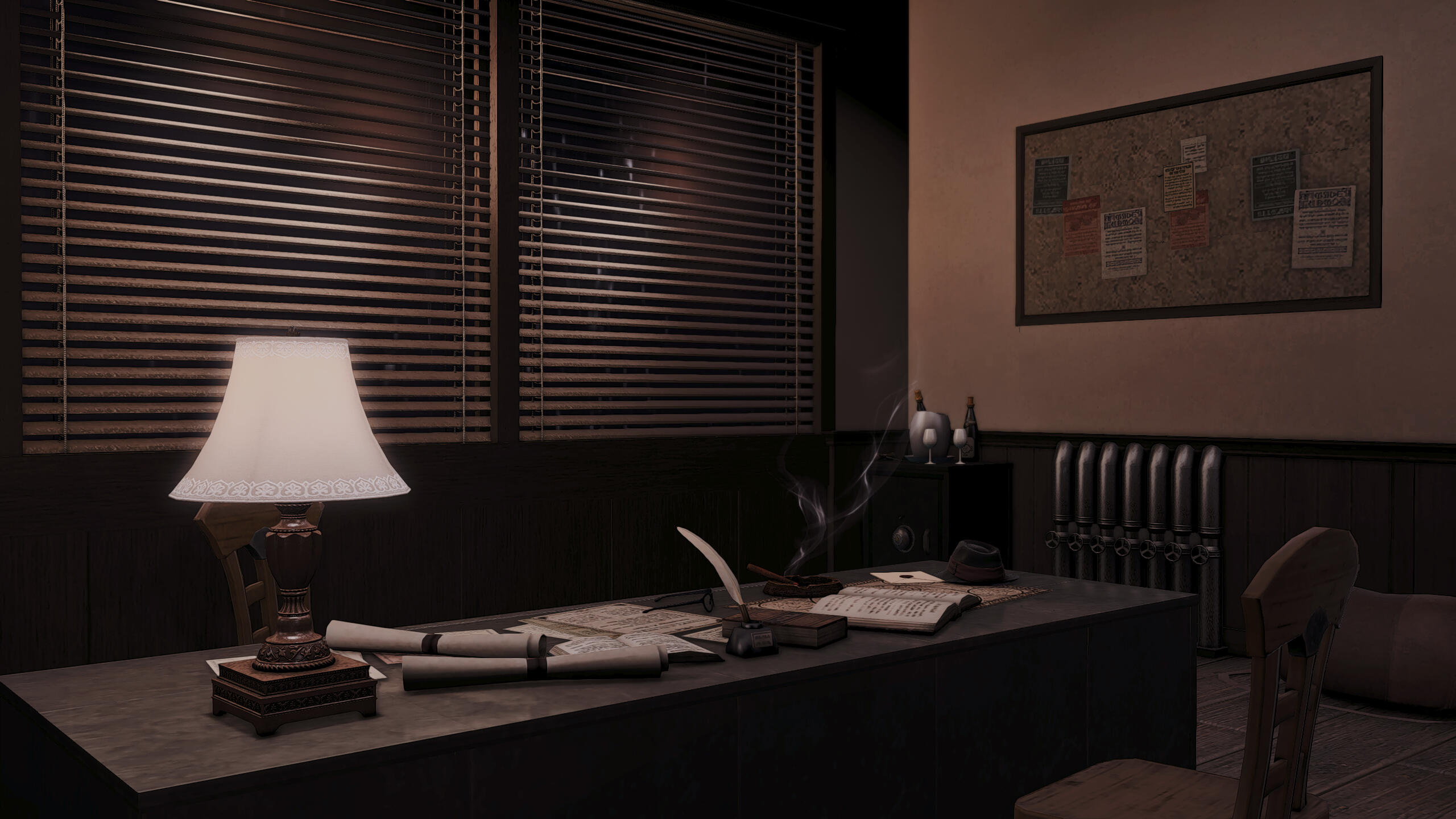 Film Noir Detective Office (Small)