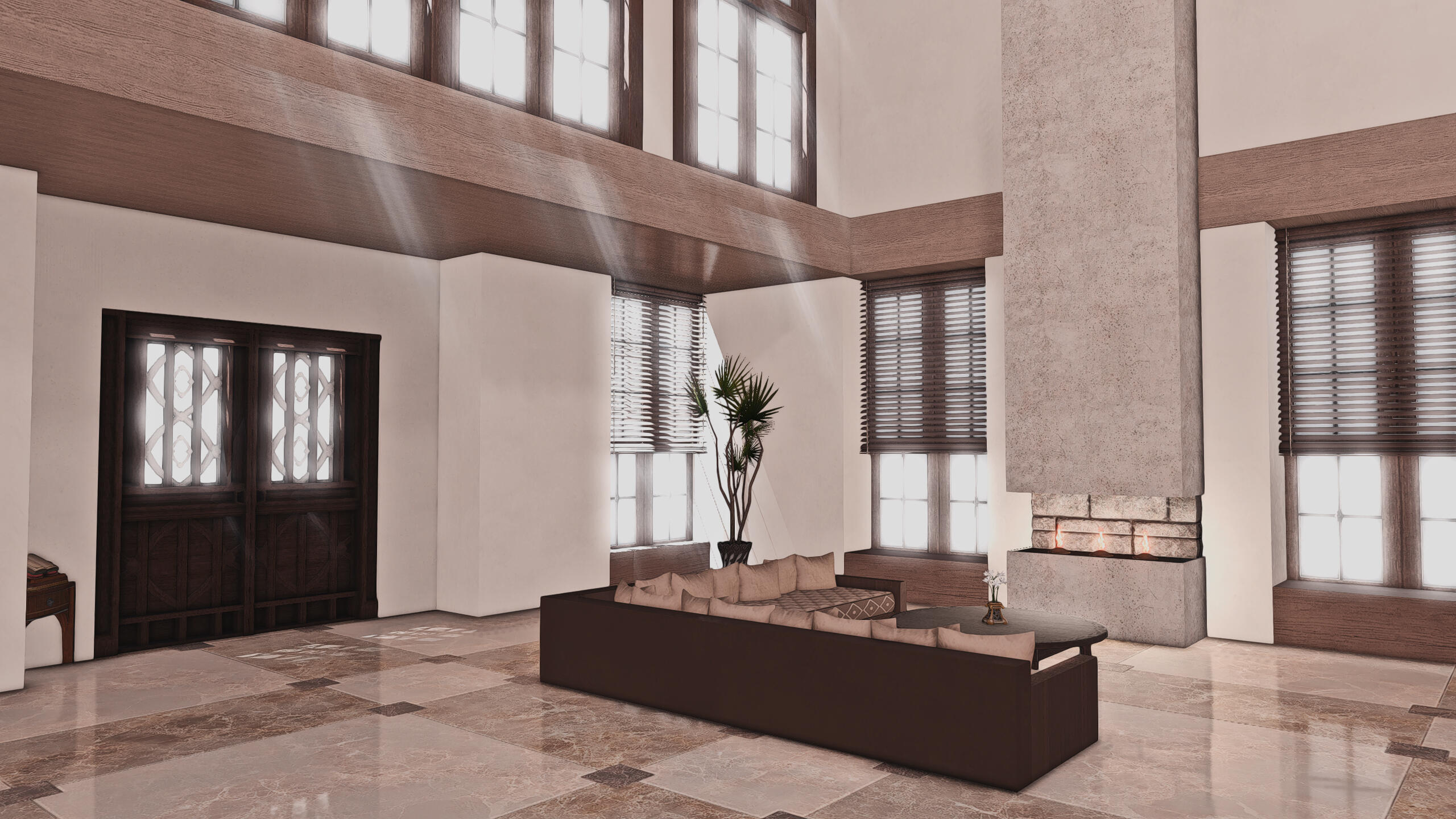 Ivory Atrium (Large)