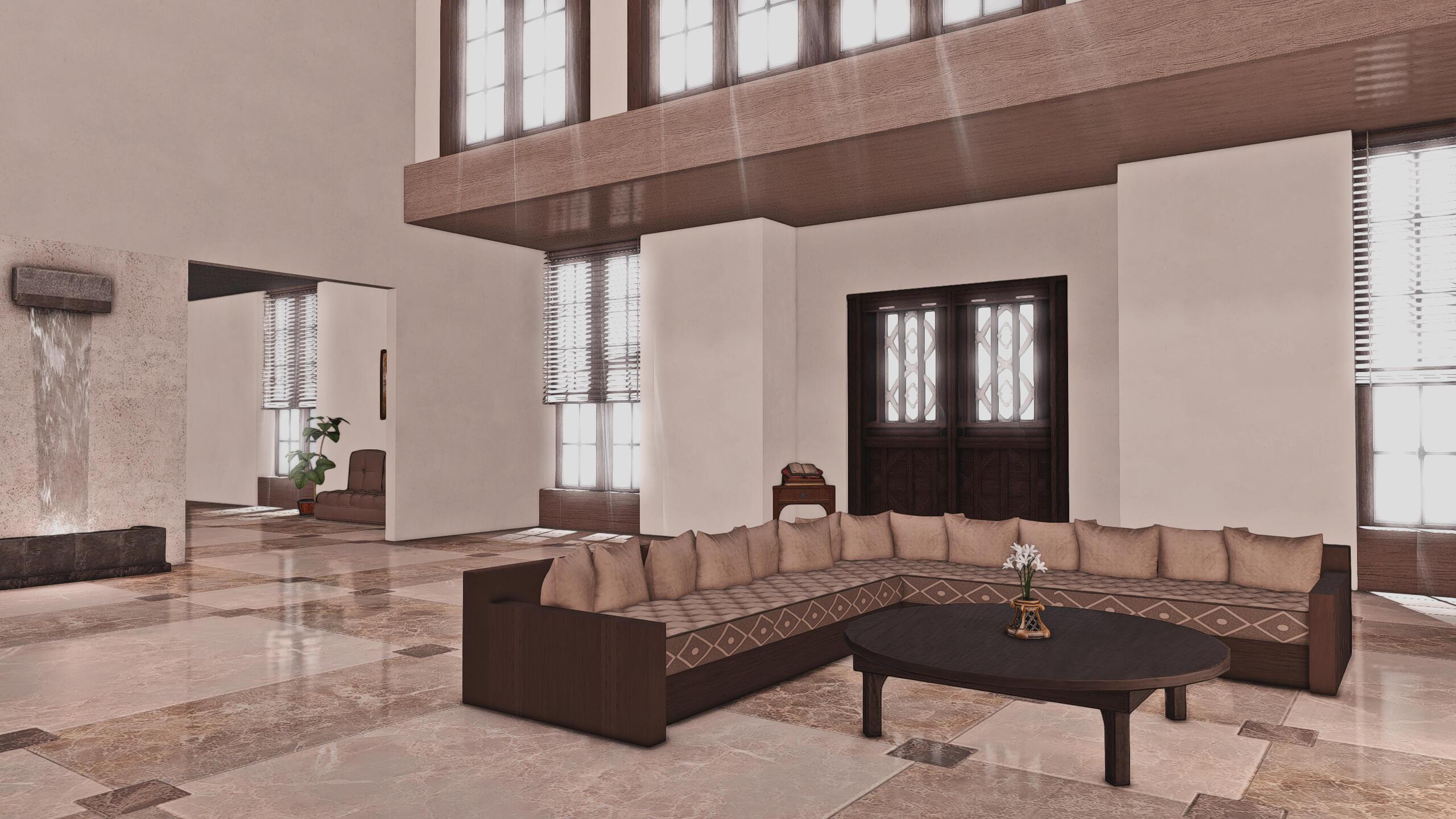 Ivory Atrium (Large)