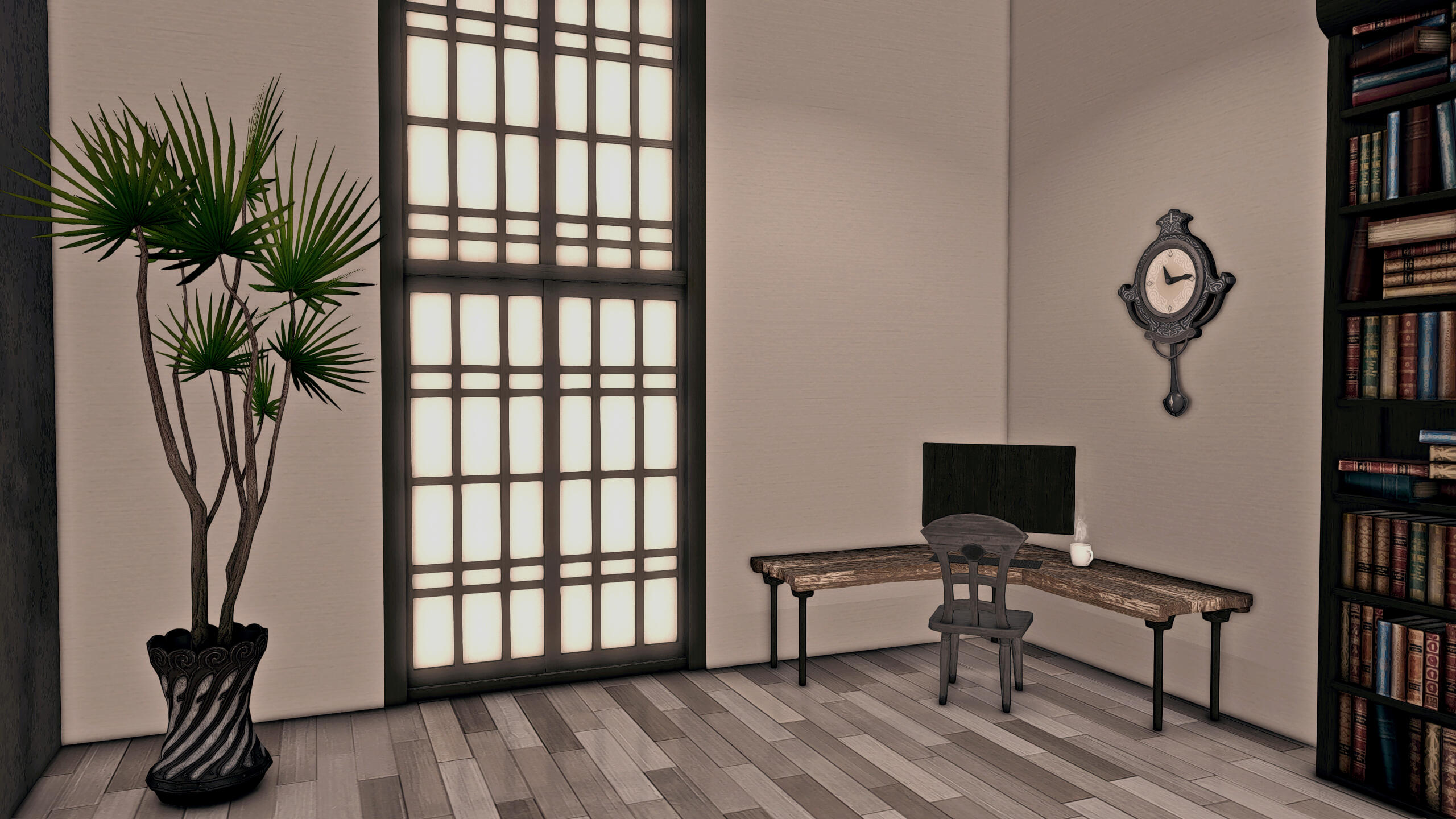 Monochrome Industrial Loft (Large)