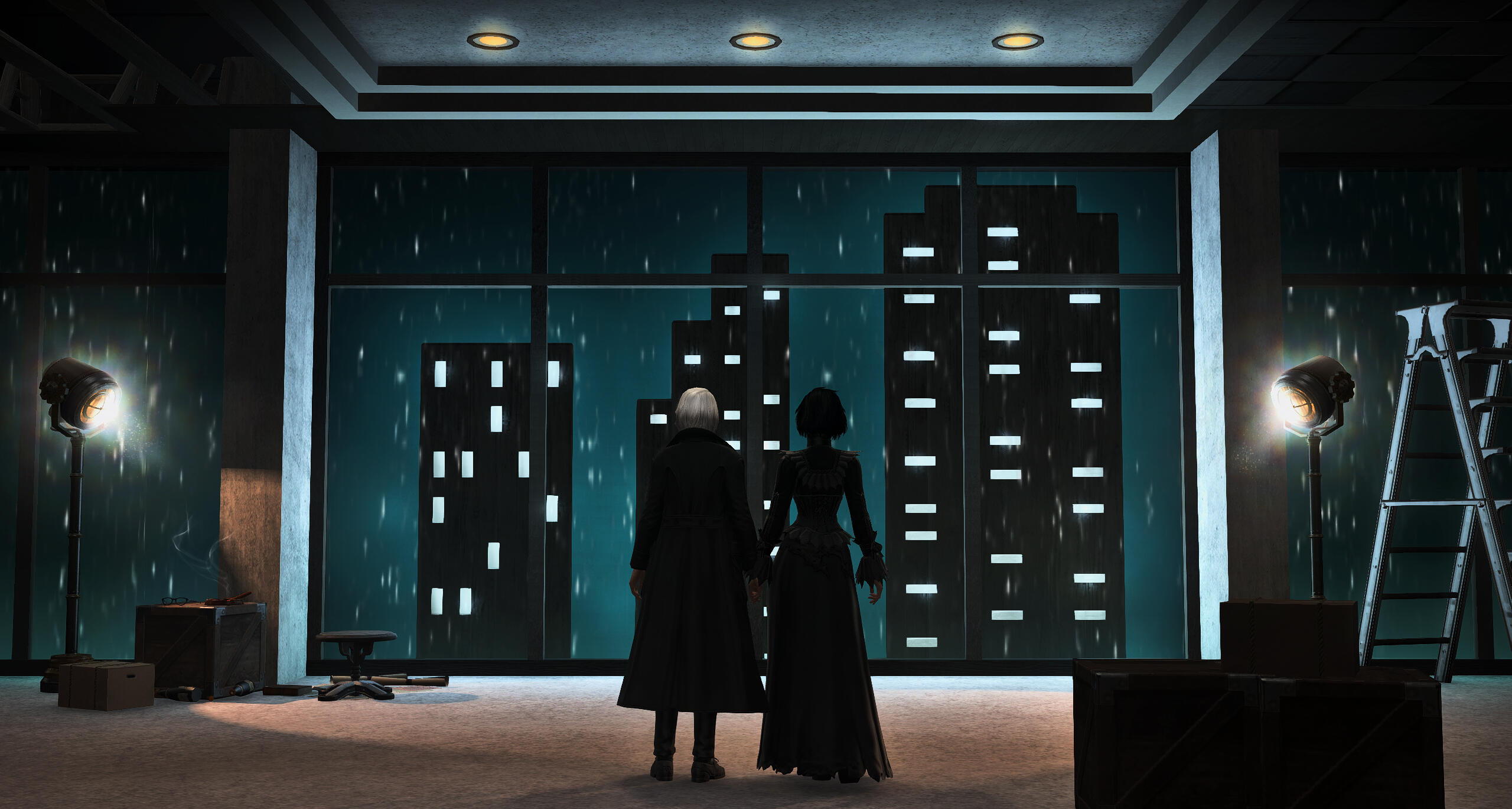 Project Mayhem - End Scene from movie Fight Club (Medium)