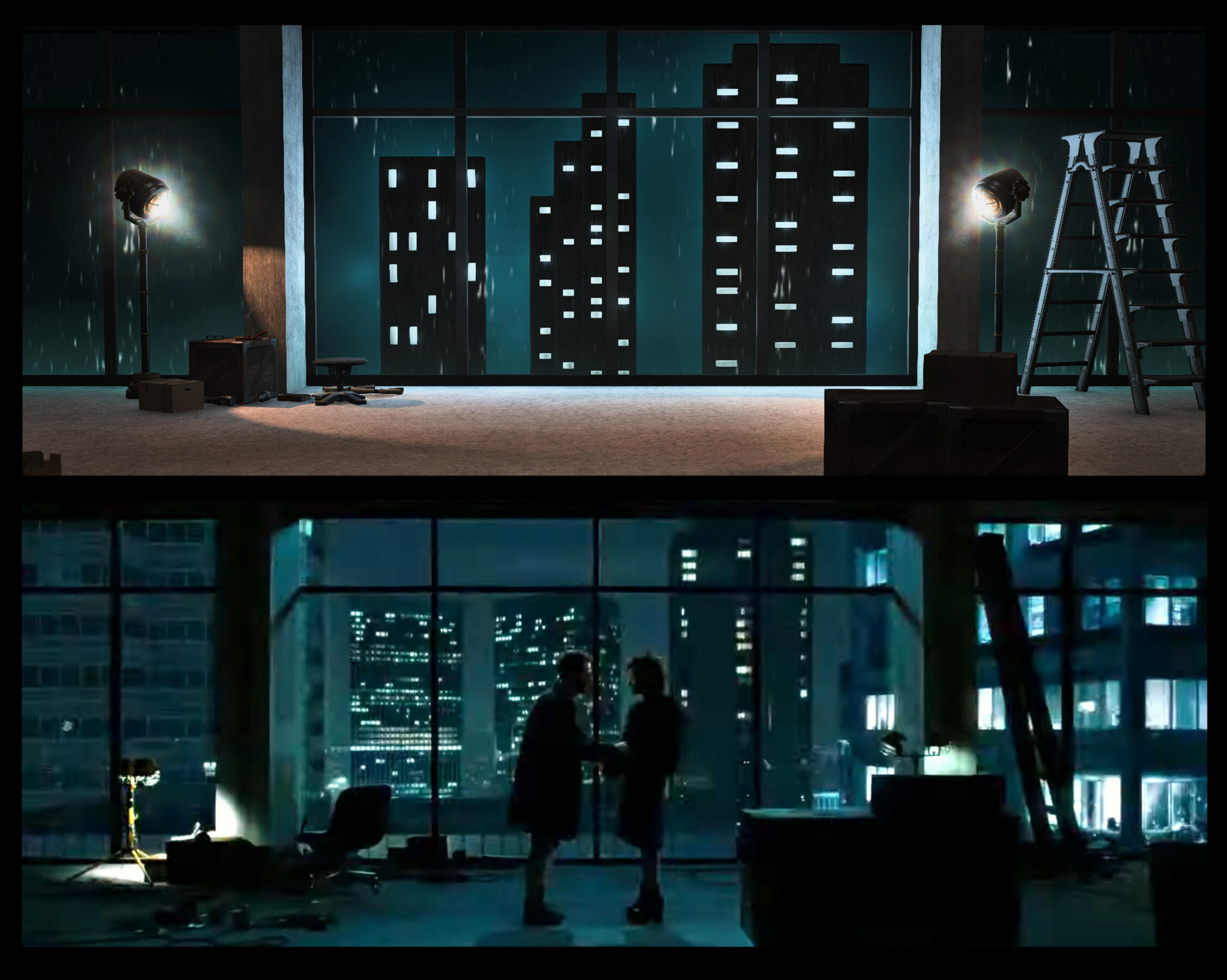 Project Mayhem - End Scene from movie Fight Club (Medium)