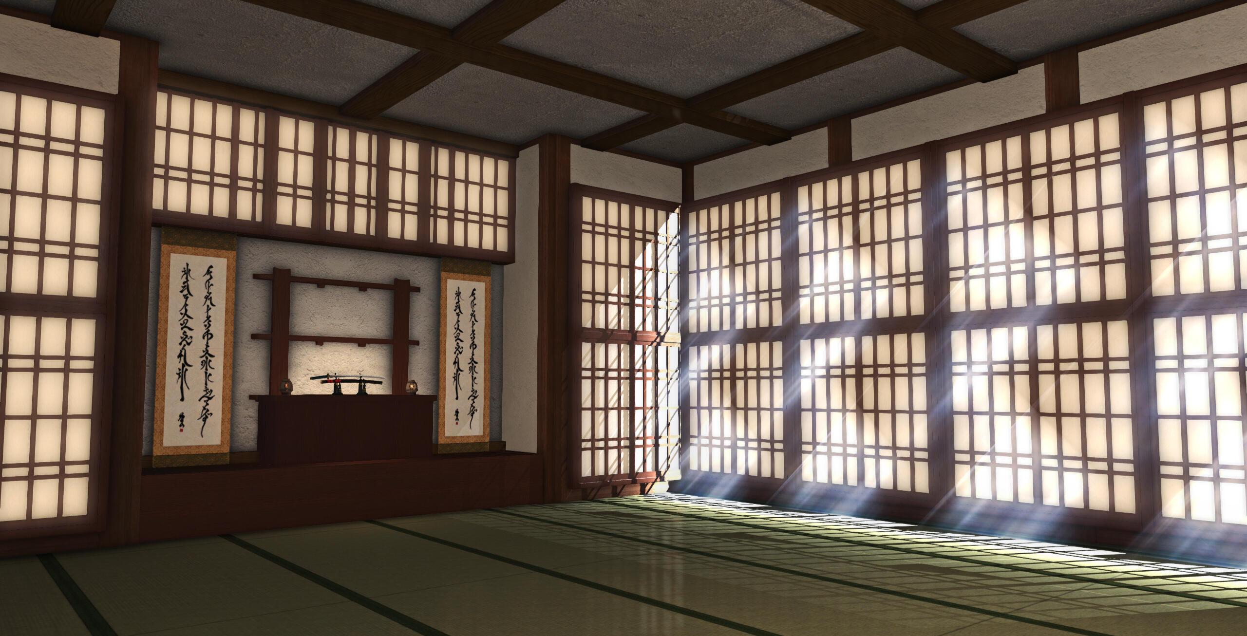 Traditional Japanese Dojo (Medium)