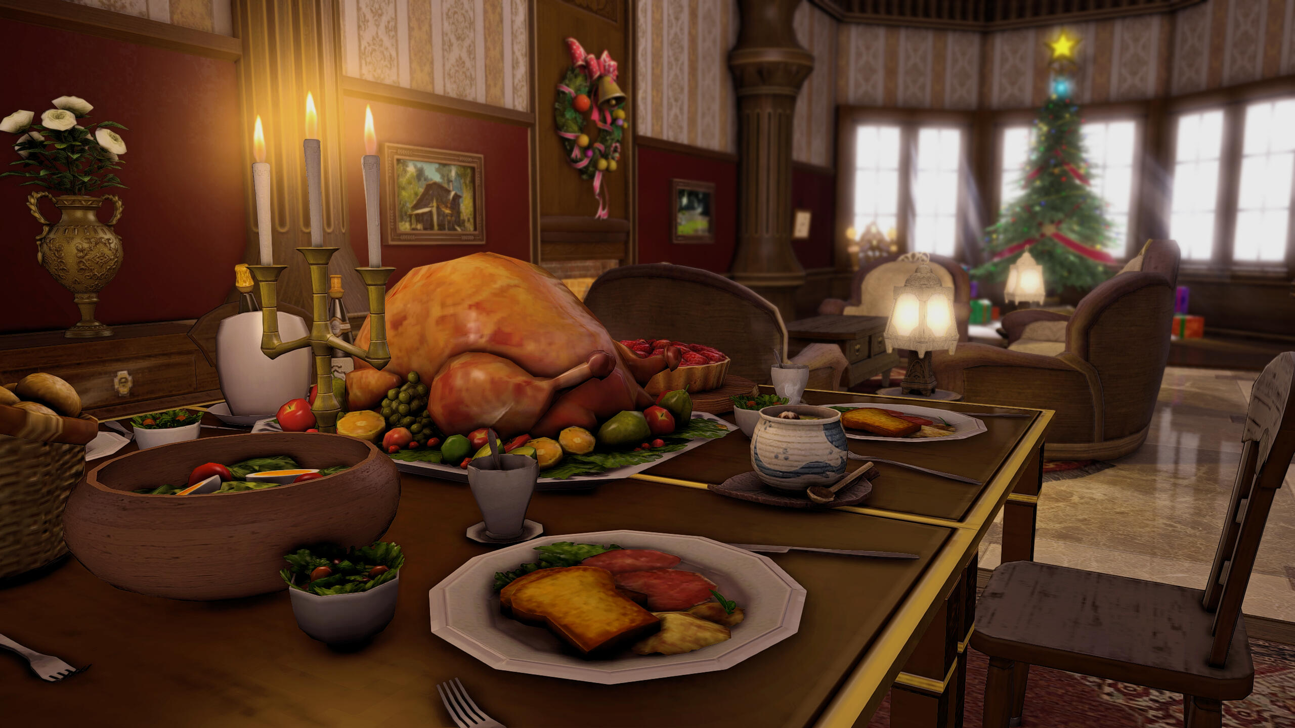 Victorian Christmas (Large Wing)