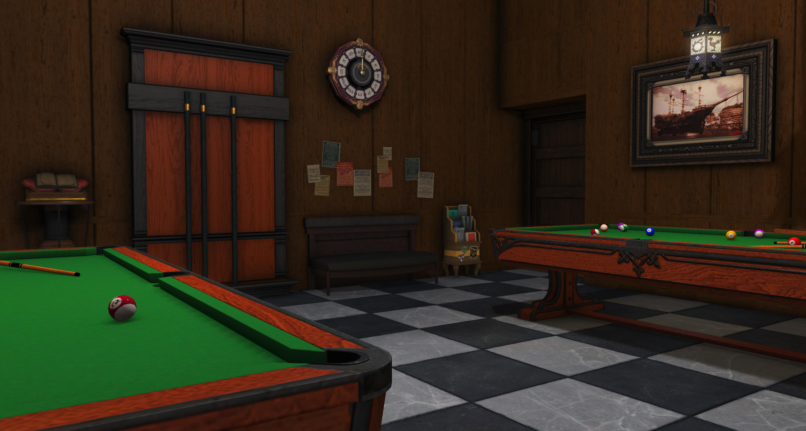 Billiard Hall &amp; Speakeasy (Small)