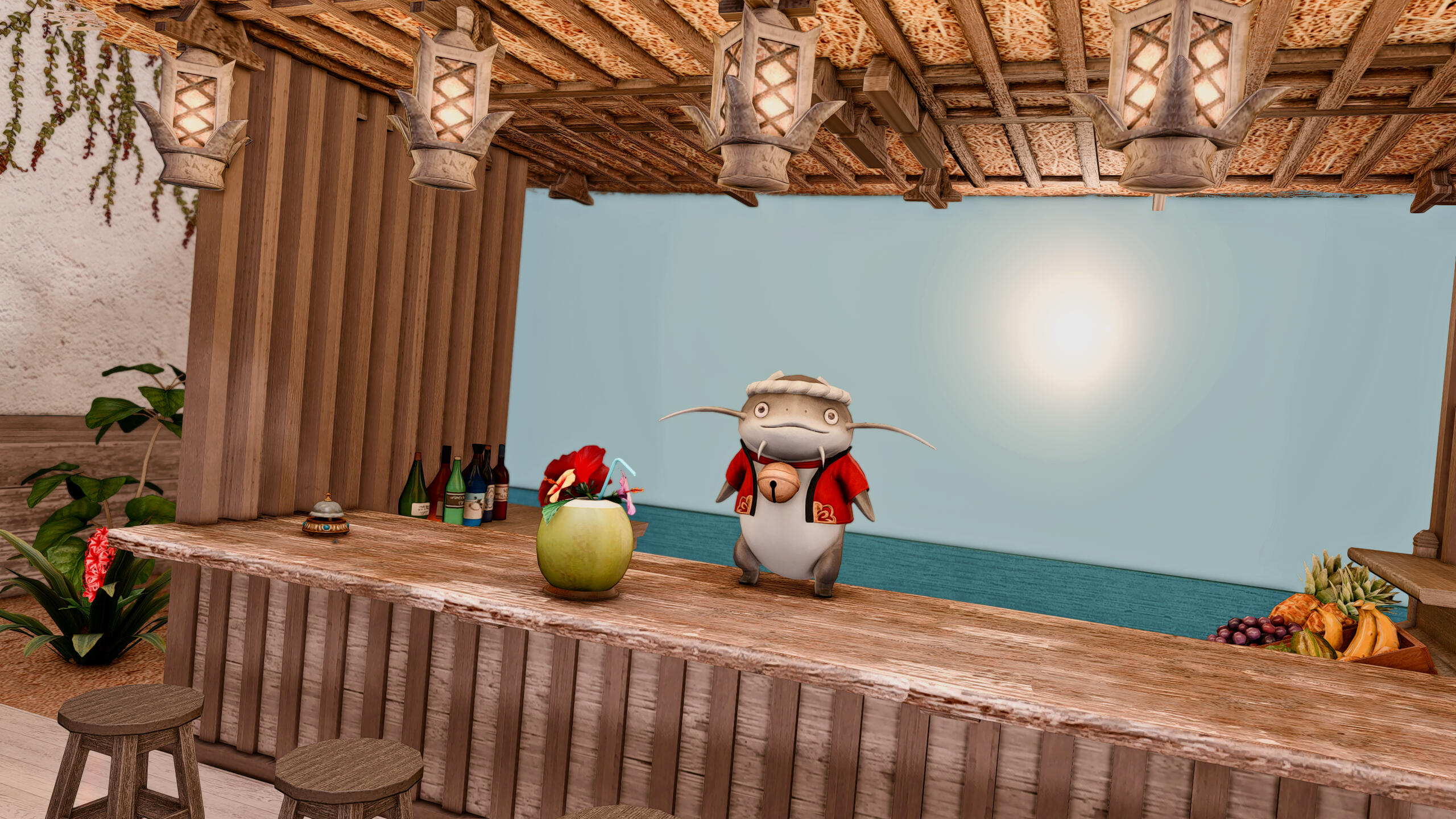 Whiskers Tiki Bar (Small)